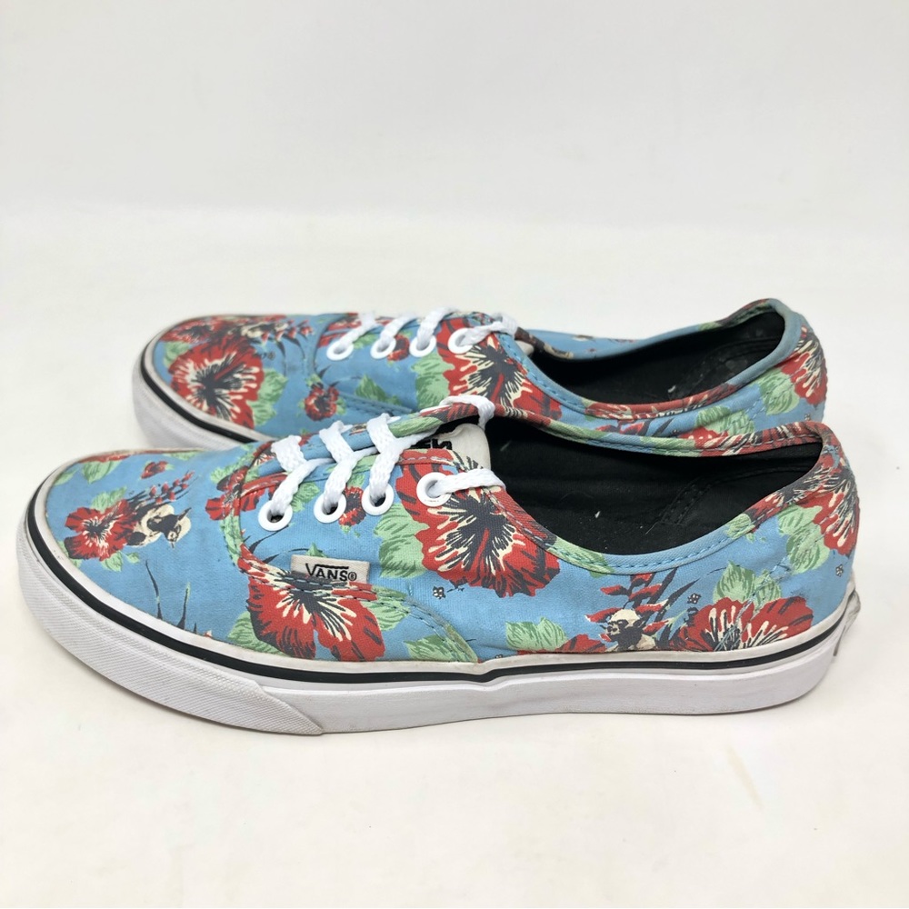Vans x Star Wars Authentic Yoda Aloha Floral Print Sneakers Limited Edition - Picture 3 of 9